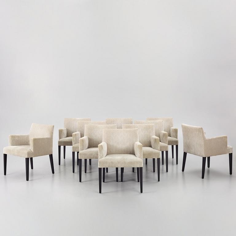 Andreu World, a set of ten contemporary chairs, 'Anna SO1406'.