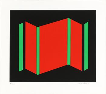 Eric H Olson · ERIC H OLSON, litografi, signerad och numrerad X/XXV.