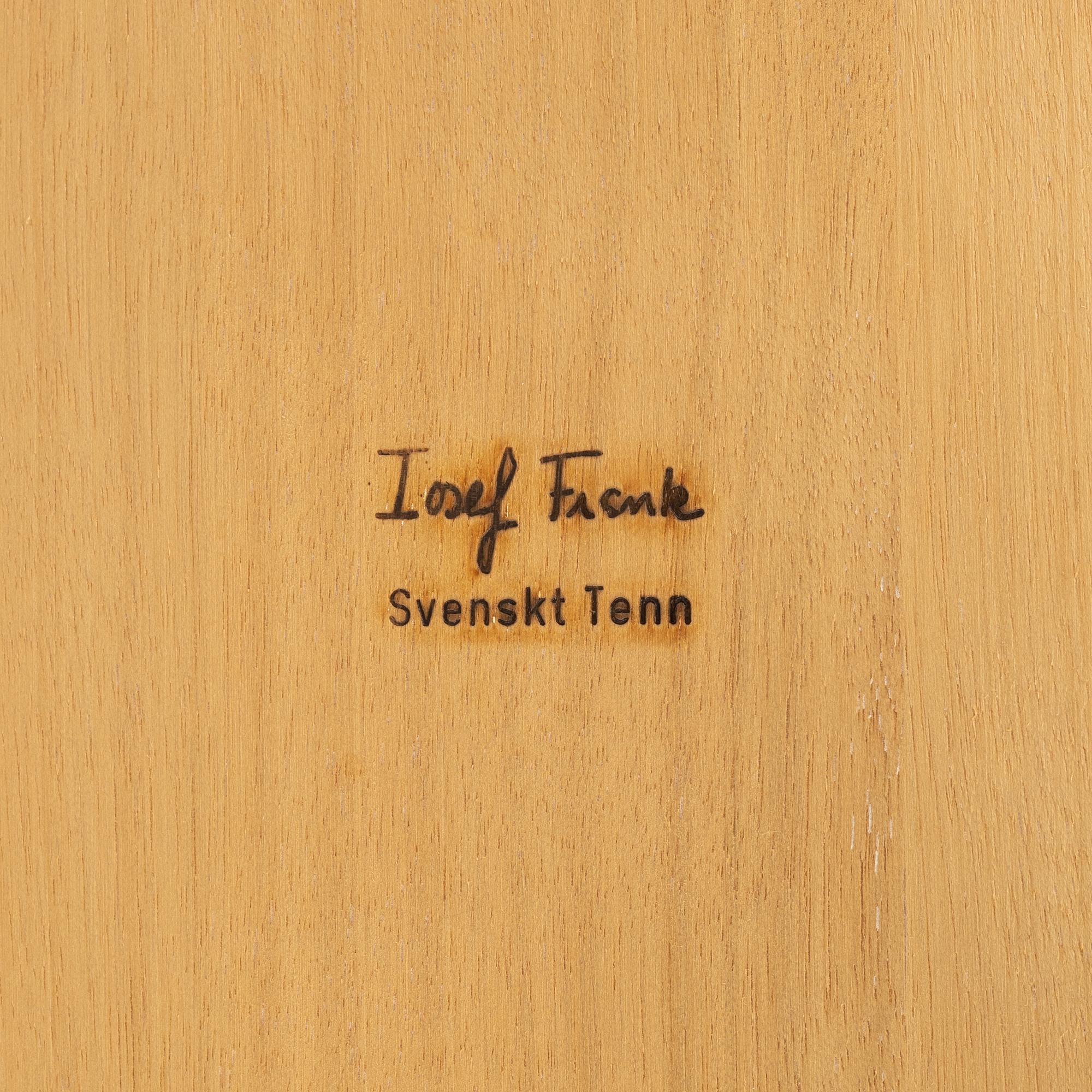 Josef Frank, a model 470 serving trolley, Firma Svenskt Tenn, Sweden, post 1985.
