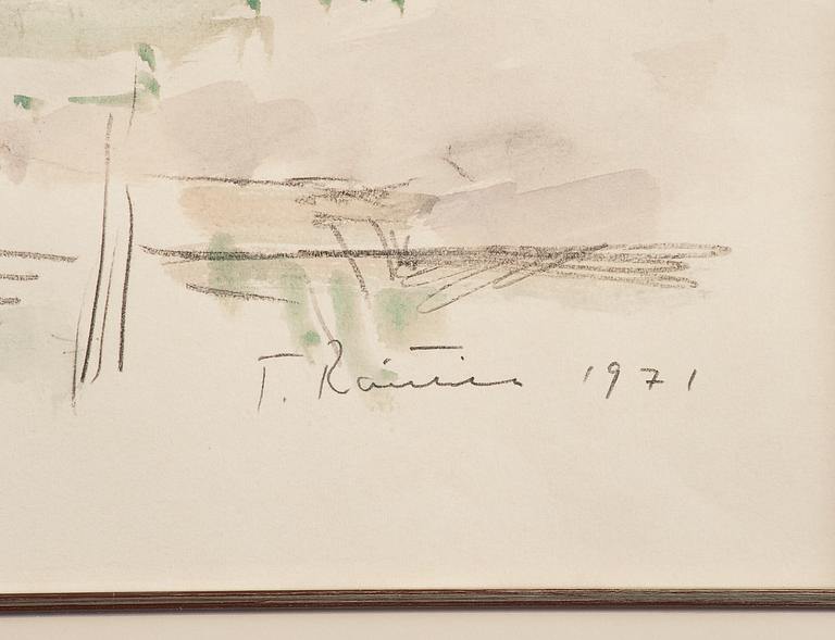 Tapani Raittila, " RIVER AAKENUSJOKI DELTA".