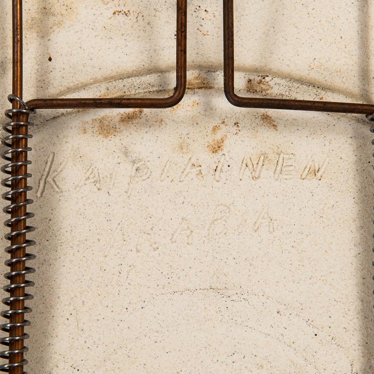 Birger Kaipiainen, a stoneware decorative bowl signed Kaipiainen Arabia.