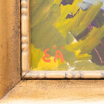 Erling Ärlingsson, oil on canvas signed EÄ, date in the frame 1963.