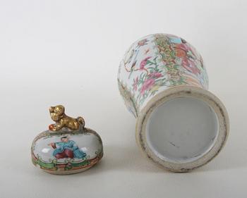 VAS, med lock, Kanton, Kina, 1800-talets andra hälft.