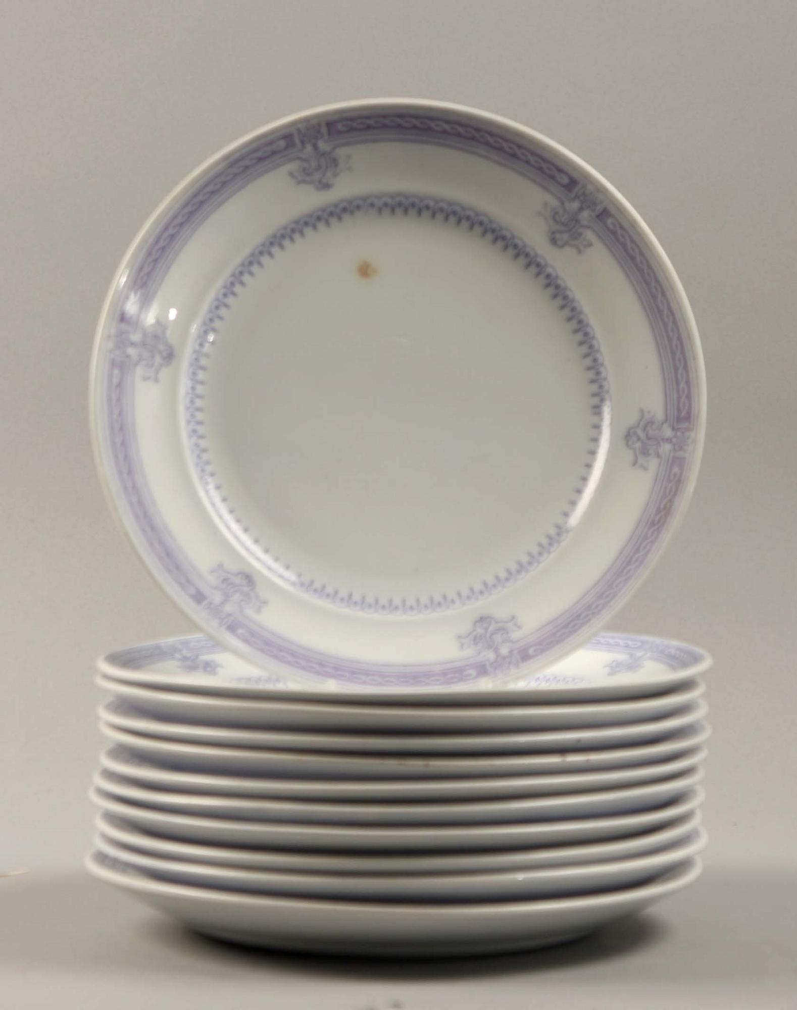 PARTI FLINTGODS, 13 delar, Rörstrand.