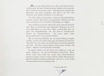 A lot of eleven books and booklets regarding watches.