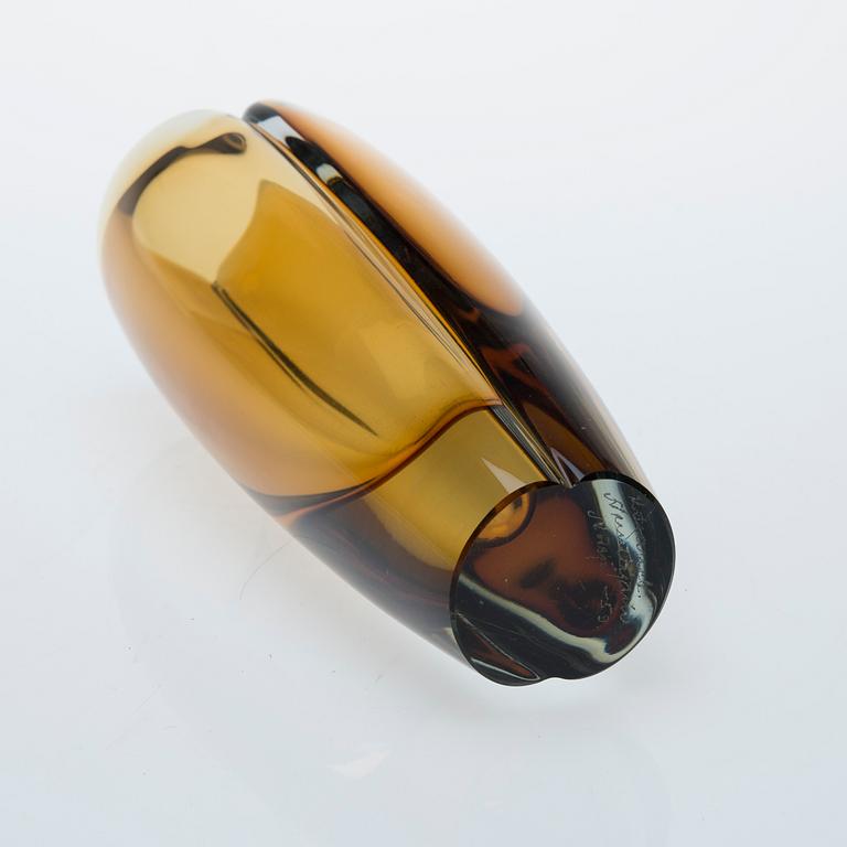 VAS, glas, signerad K. Franck, Nuutajärvi Notsjö -59.