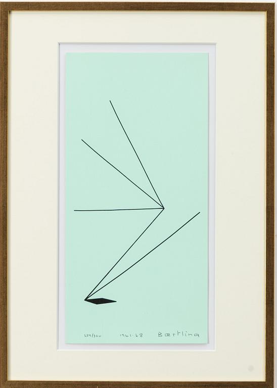 Olle Bærtling, "Asamk". From the suite: "The Angles of Open Form Infinite Space from Cinètisme to Open Form 1949–1968".