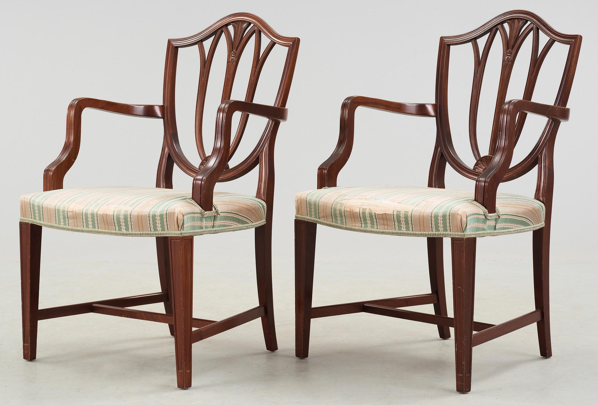 MATSALSAGRIUPP, 15 delar, regency stil, JOC, Vetlanda, sent 1900-tal.