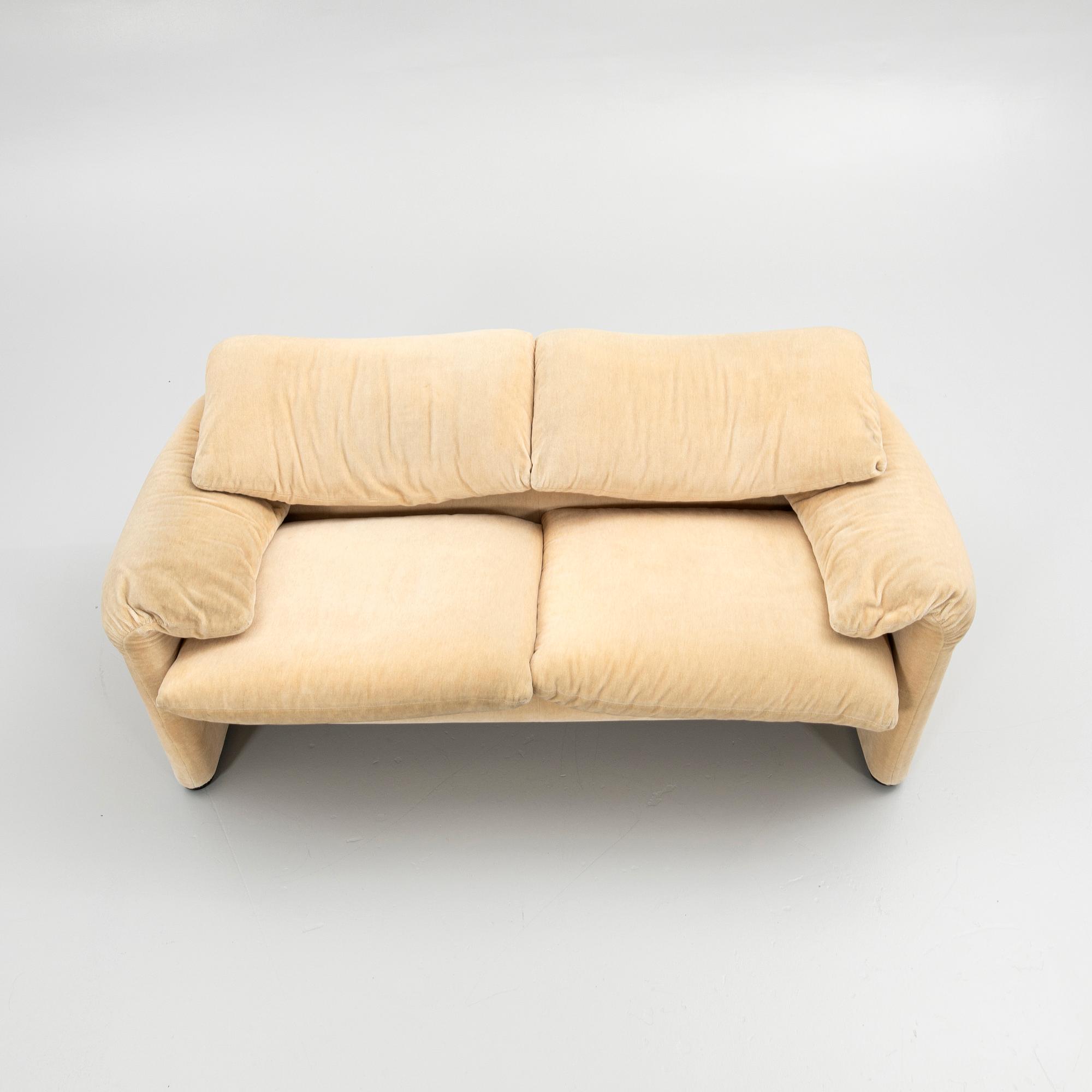 Vico Magistretti, soffa, "Maralunga", Cassina, Italien.