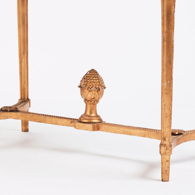 A pair of Gustavian console table.