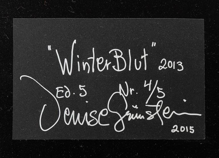 Denise Grünstein, "Winter Blut", 2013.