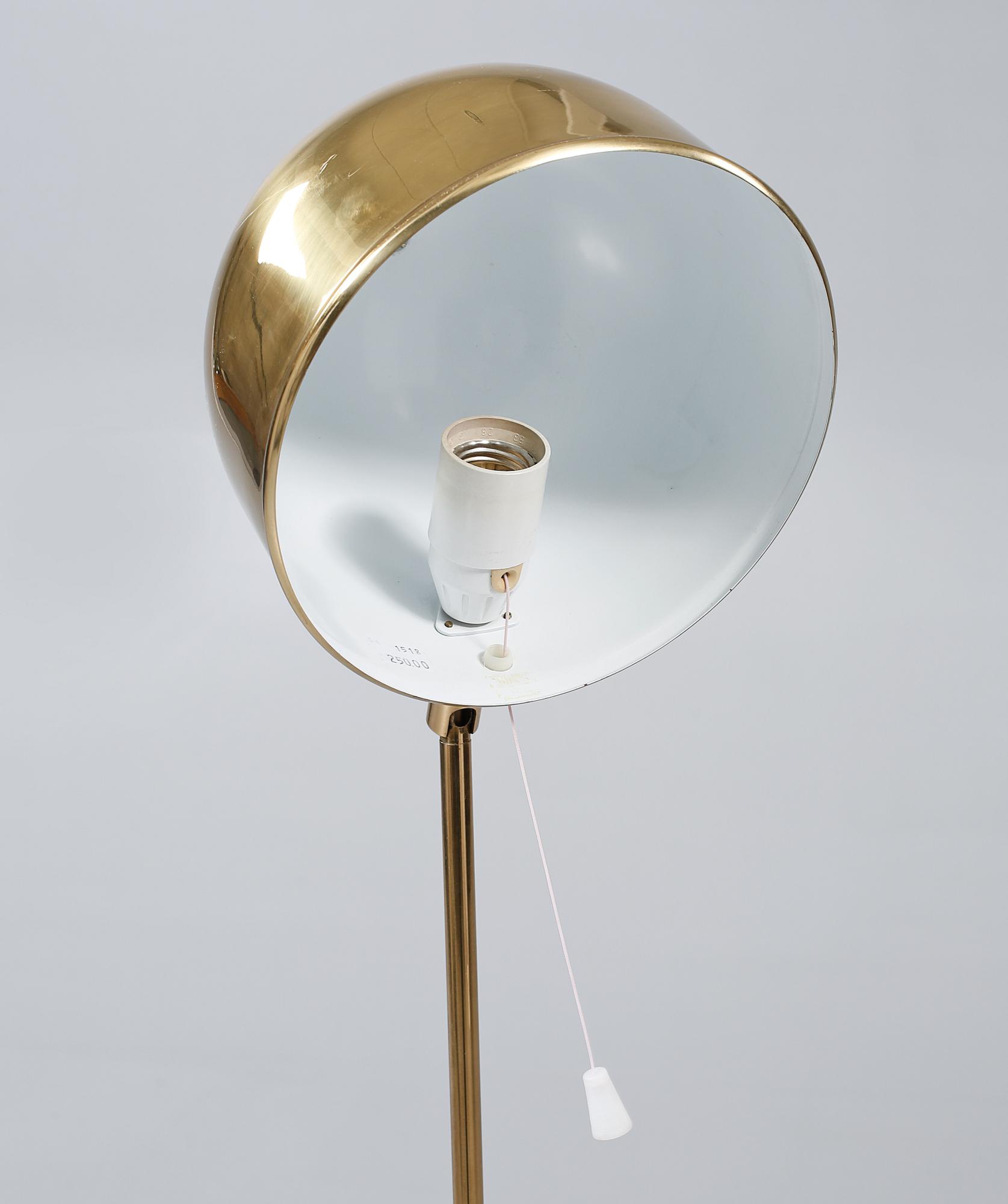 GOLVLAMPA, Bergboms, 1900-talets andra hälft.