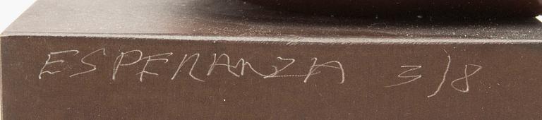 ESPERANZA LOPEZ-MONTOYA, bronze sculpture, signed and numbered 3/8.