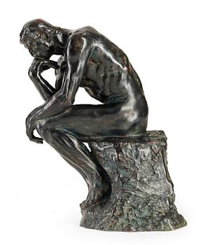 282. Auguste Rodin, "Le Penseur".