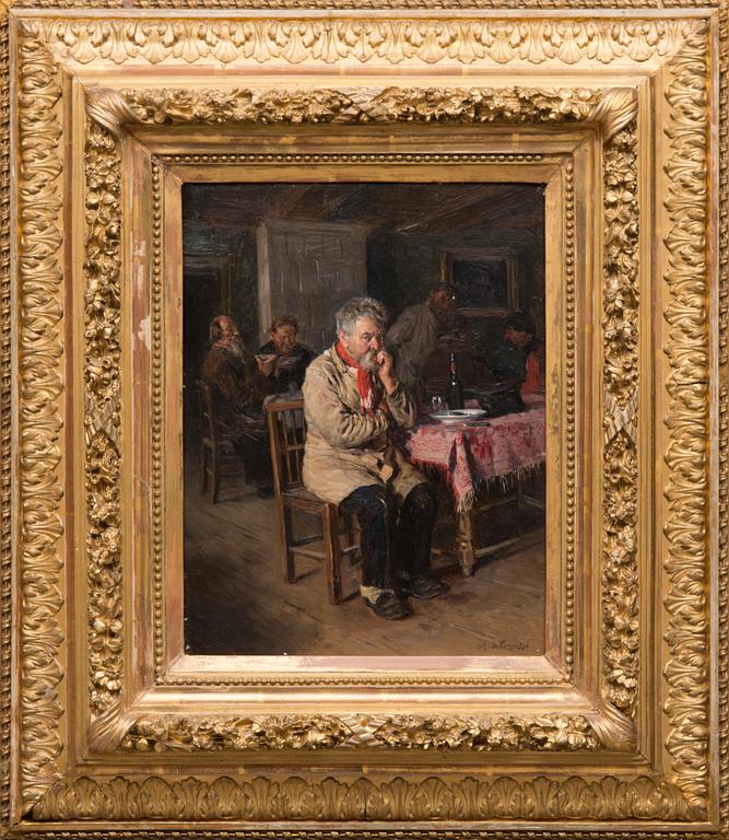 VLADIMIR MAKOVSKI, RAVINTOLASSA.