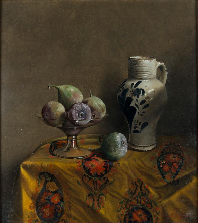 Nadine Lundahl, Still Life with Figs.