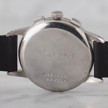 JAEGER, chronograph, wristwatch, 35 mm,