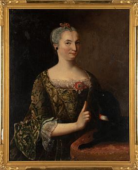 Johann Heinrich Tischbein, circle of, Woman with Dog.