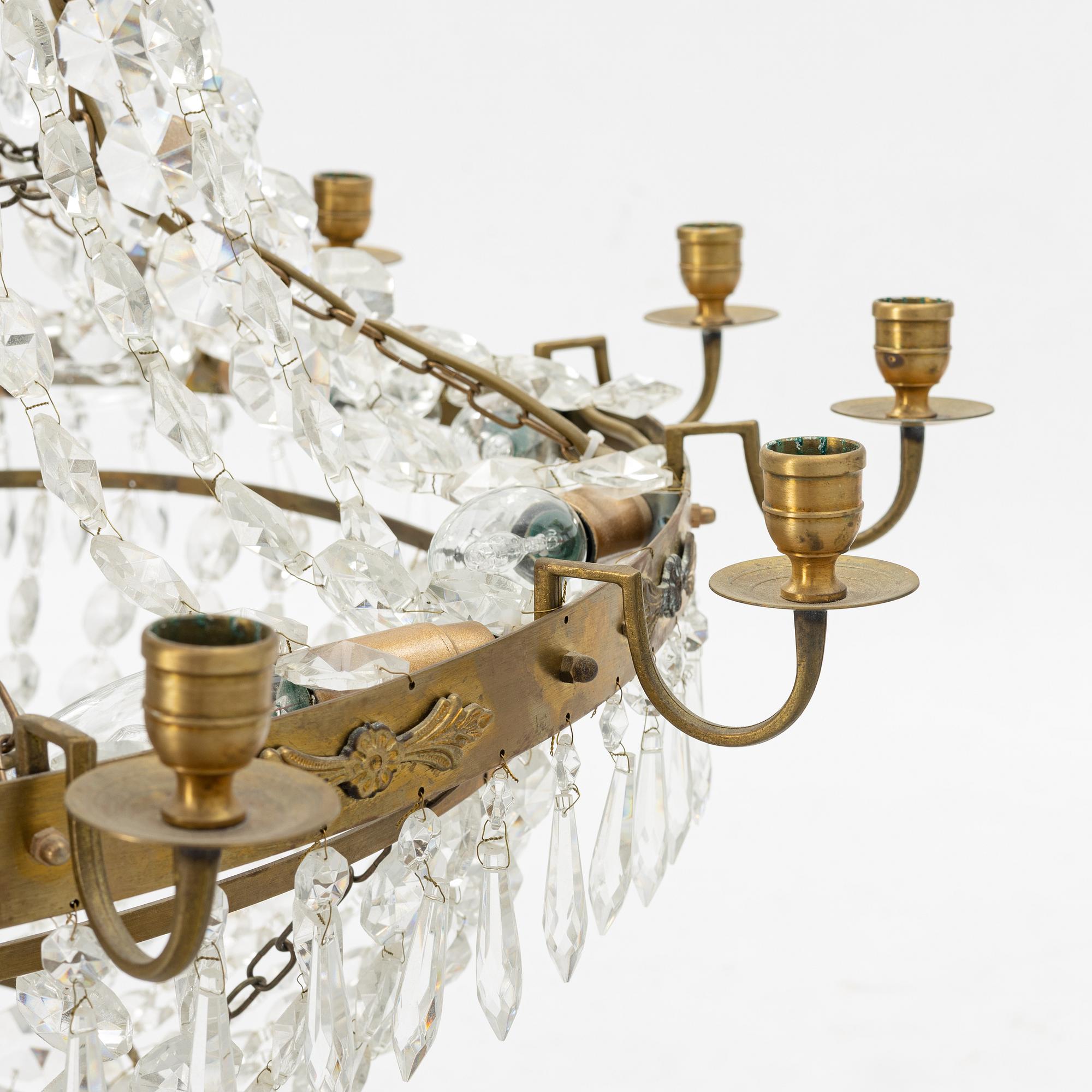 Ljuskrona, sent 1900-tal.