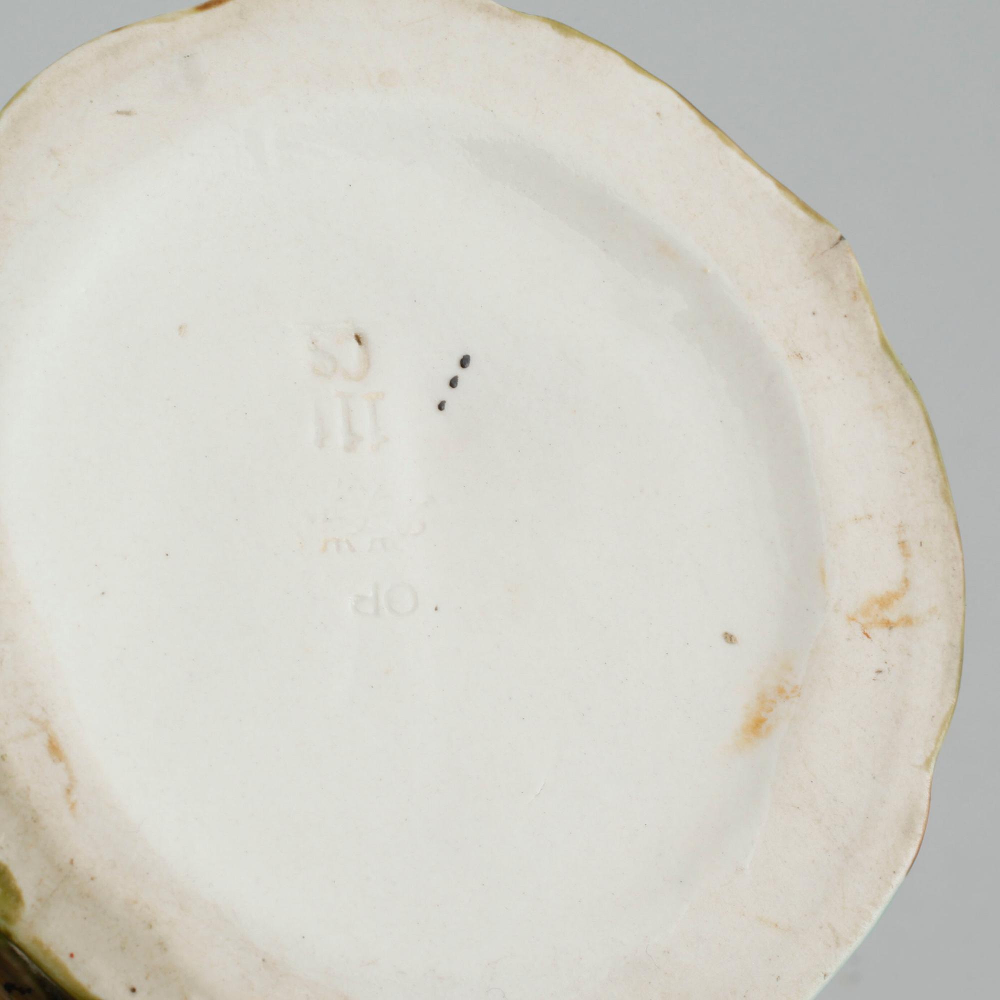 A paraffin lamp from Rörstrand, made in the end of the 19th century.