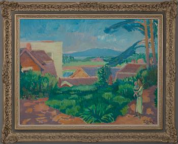 GÖSTA DIEHL, Olja på duk, sign. och dat. -32.