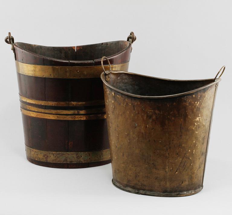 PEAT BUCKET, sent 1700-tal.