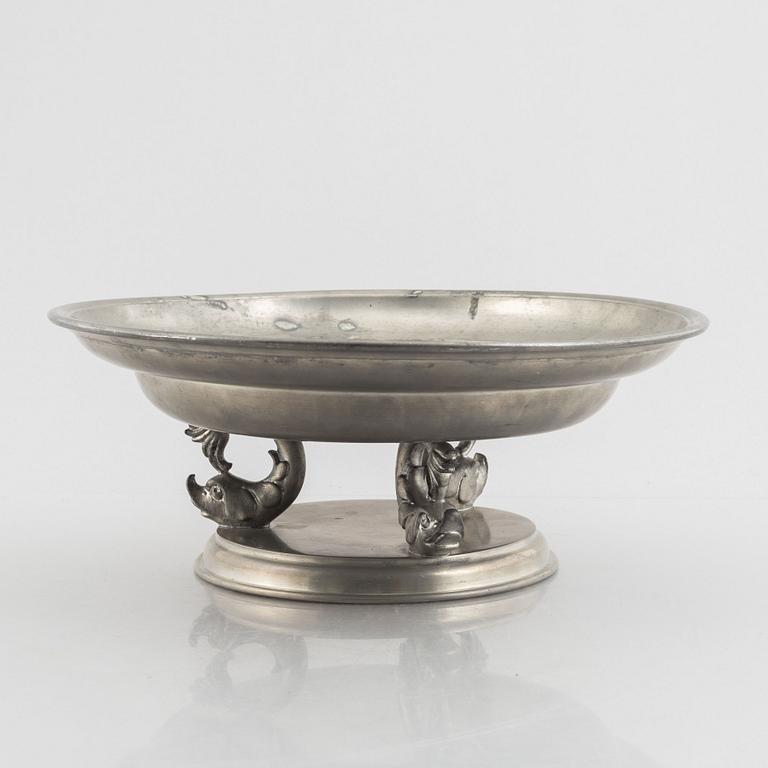 Svenskt Tenn, a pewter bowl, Stockholm 1928.