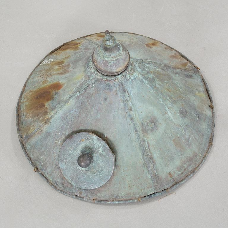 LARS STOCKS, roof dome, not signed.
