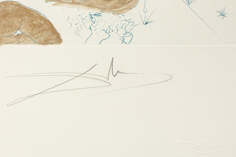 Salvador Dalí, "La Pagode" from "Hippies".