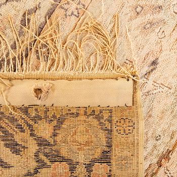 A semiantique/antique West Anatolia silk rug ca 180 x 120 cm.