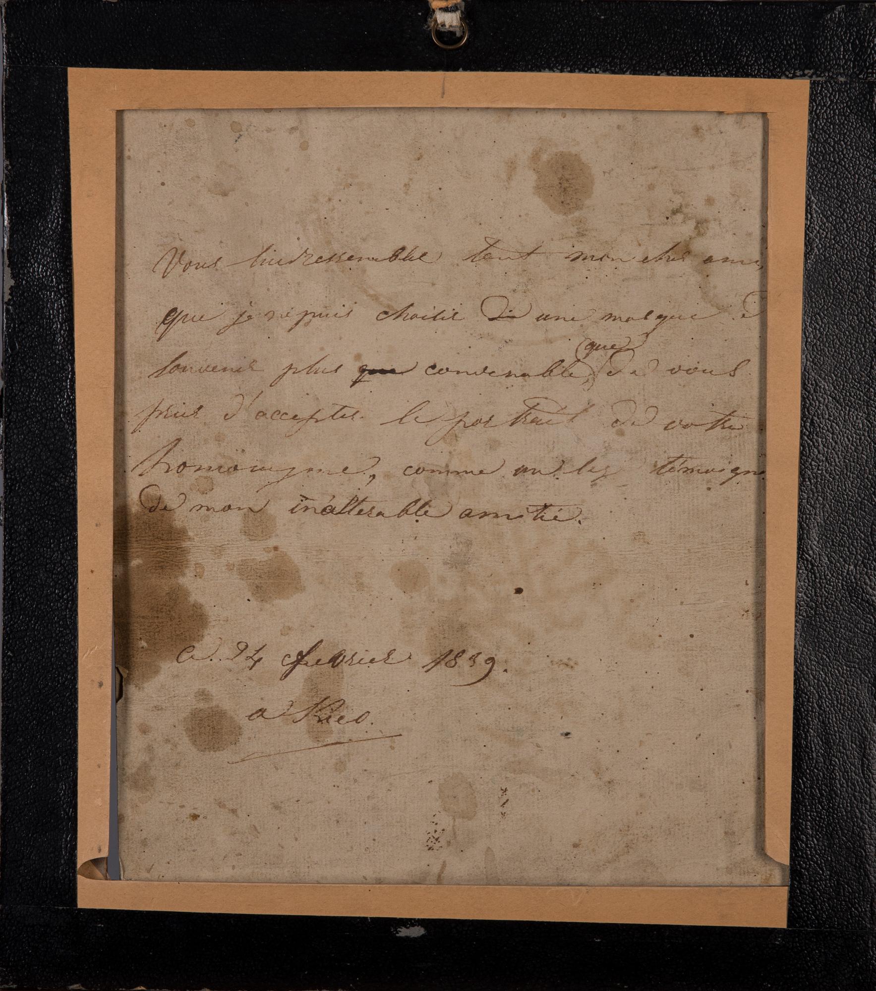 OKÄND KONSTNÄR, litografi, märkt i trycket Carrière 1831.