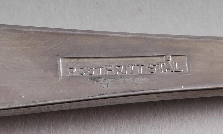 BESTICKSERVIS, 87 delar, rostfritt stål, "Ideal", Kaj Franck, Hackman, 1950-tal.