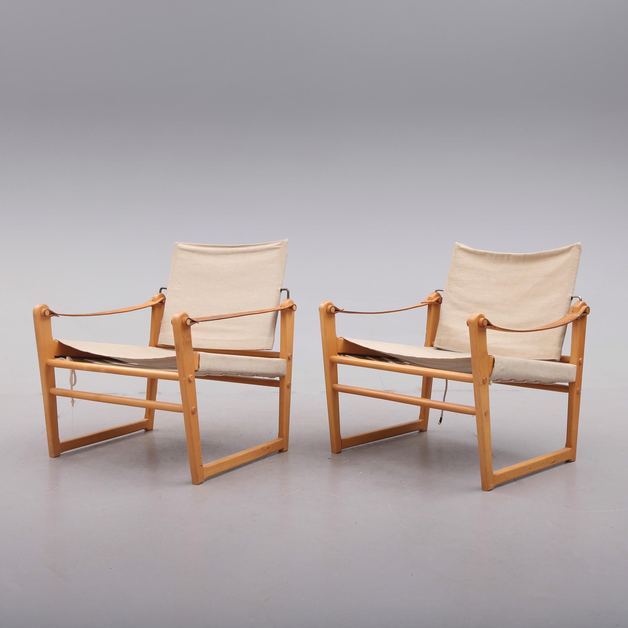 FÅTÖLJER, 1 par, "Cikada", Bengt Ruda, Ikea, 1900-talets andra hälft.