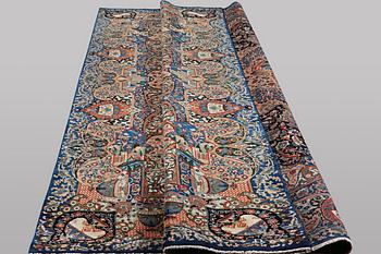 A carpet, Kashmar, ca 392 x 296 cm.