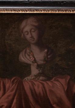 Nicolaes Maes Tillskriven, Allegori över konsterna.