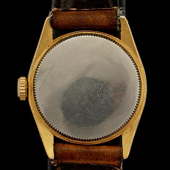 HERRARMBANDSUR, Rolex, Oyster Speedking, guld på stål, 1900-talets mitt. Vikt 33g.