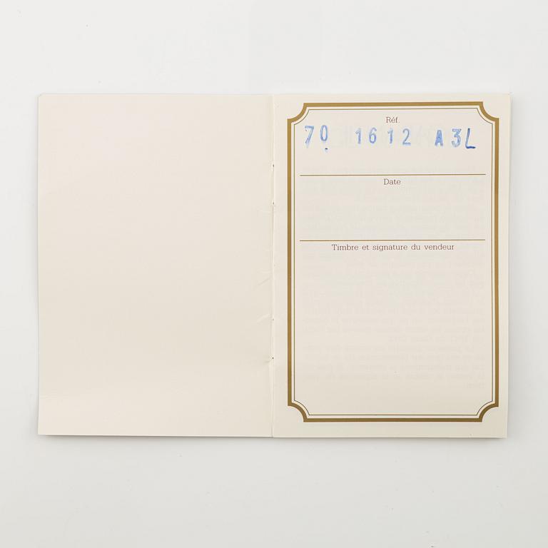 Hour Lavigne, table clock, France, second half of the 20th century, 19 x 13 cm.