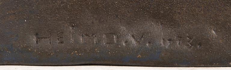 HEIMO VIROLAINEN, relief, iron, signed and dated 1973.