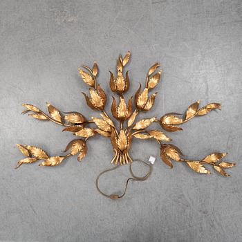 VÄGGLAMPA, troligen Italien, 1900-talets andra hälft.