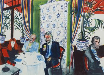 Peter Dahl, Interior from the restaurant Tennstopet.