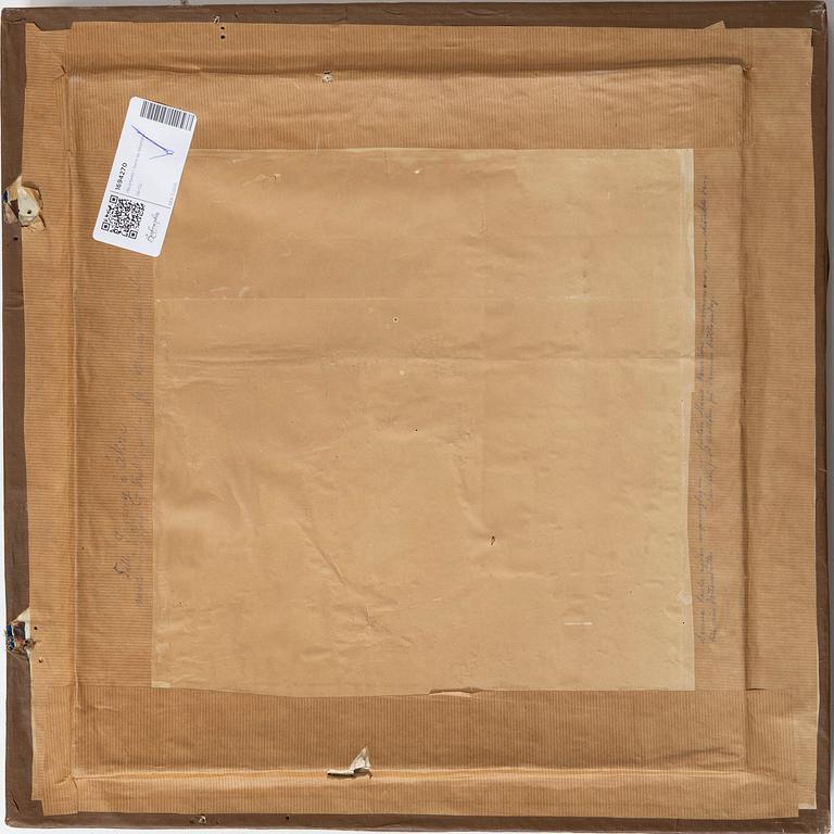 An Oscarian piece of hair craft, late 19th century/early 20th century.