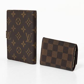Louis Vuitton, case for agenda and key holder.