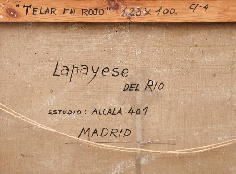 RAMON LAPAYESE del Rio, olja på duk, signerad.