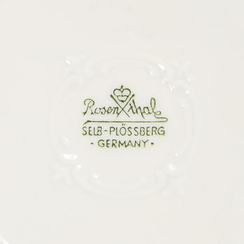 Mat- och kaffeservis, 147 delar, porslin, Rosenthal, 1940/50-tal.