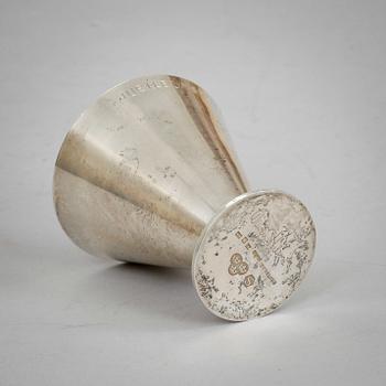 BÄGARE, sterlingsilver, Wiwen Nilsson, Lund 1968.