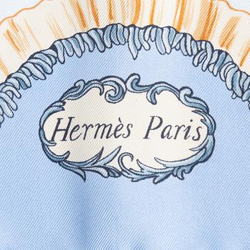 Hermès, scarf, "Traineaux et Glisades".