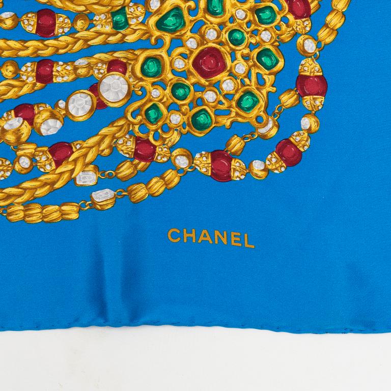 Chanel, scarf.