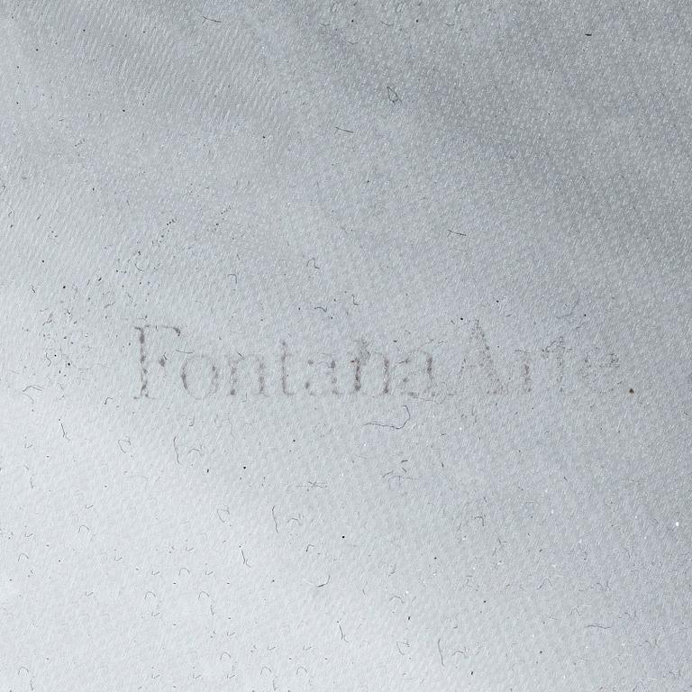 Gae Aulenti, soffbord, "Tavolo con Ruote", Fontana Arte, Italien.