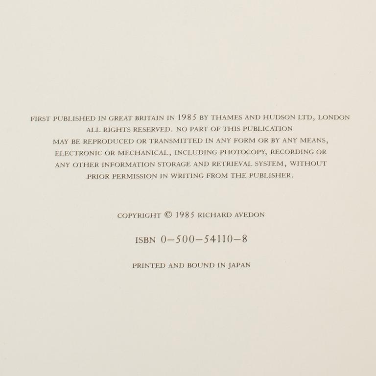 PHOTOBOOK, Richard Avedon, "In The American West".