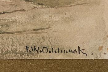 Frans Wilhelm Odelmark, Exteriör.